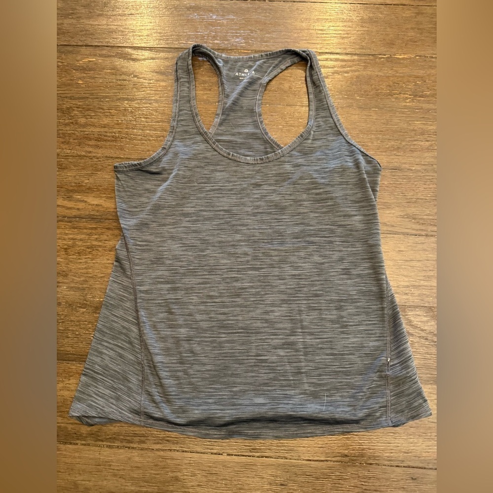 Athleta heather Gray Athletic Tank Top size medium